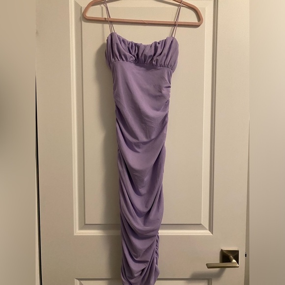 Princess Polly Light Purple Midi  Dress - Picture 2 of 4